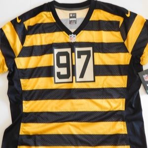 Nike Pittsburgh Steelers #97 Cam Heyward J…